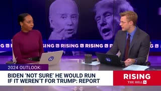 Biden ADMITS He's ONLY Running To Stop Trump, But Polls Show Him LOSING in 5/5 Swing States: 2024