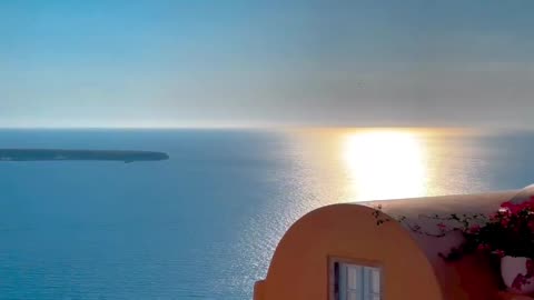 Possibly one of the most popular spots to watch those famous Santorini sunsets
