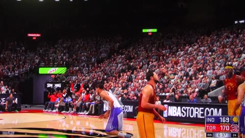 NBA2K: Pacers vs Raptors (OT-Dunks-Buzzer Beater)