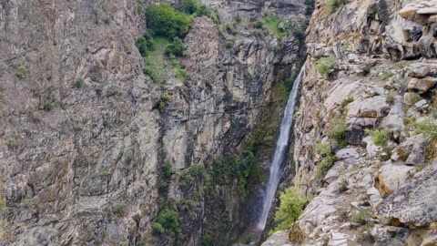 Historical and Most Dangerous Waterfall of GB Gilgit Baltistan