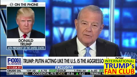 International Trump’s fan club. Donald J. Trump interview with Stuart Varney.