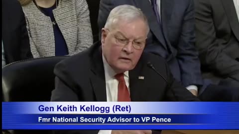 General Keith Kellogg: "acme of professionalism" to use Ukraine to fight Russia