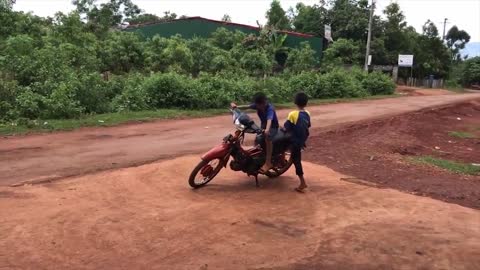 When young men rode together