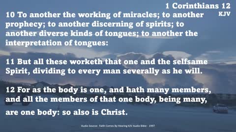 1 Corinthians 12 - Spiritual Gifts