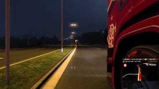 FLAMNGO-SKIN Euro Truck Simulator 2. Hanover A Hamburgo
