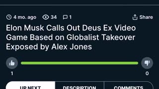 Alex Jones inspired Deus Ex.