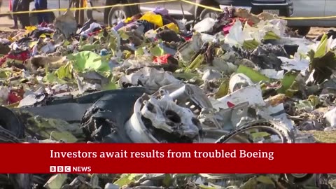 Boeing investors await results from troubledfirm | BBC News