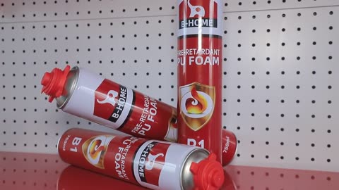 JUHUAN Sealant Spray Pu Foam Cheap B1 B2 Fireproof Polyurethane Foam