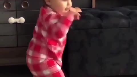 Cute little baby boy dancing 🕺