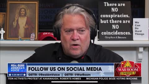 BANNON CALLS OUT THE MILITARY COUP! TREASON IN THIS COUNTRY.