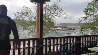 Severe storm at Allatoona Lake, Cartersville, Georgia 7/20/23