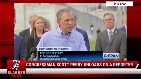 Congressman Scott Perry Unloads On A Reporter