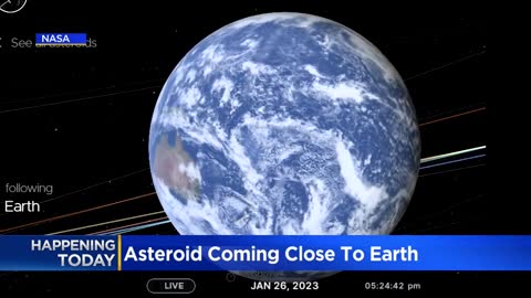 Asteroid coming close to Earth Thursday