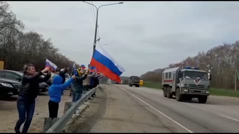 Ukraine War - This is how the people of Voronezh greet our military