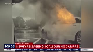 911 calls released of kids caught in car fire by mom who left to shoplift