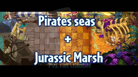 Plants vs Zombies 2 Mashup - Pirate Seas Ultimate Battle x Jurassic Marsh Ultimate Battle