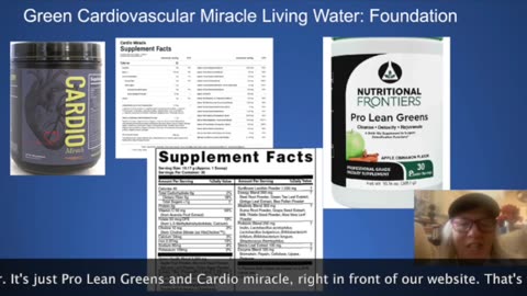 The Green cardiovascular miracle living water.