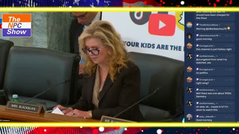 🔴LIVE: Tik Tok, Snapchat, YouTube Testify to US Senate on Protecting Kids Online 🟠⚪🟣 The NPC Show