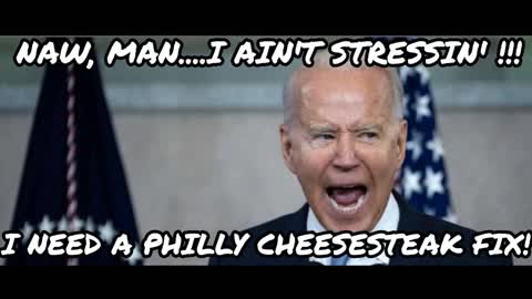 Joe Ain't Stressin'