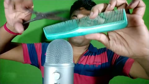 ASMR Haircut Scissors Spray Bottle No Talking || ASMR Haircut Scissors Only No Talking BAPPA ASMR