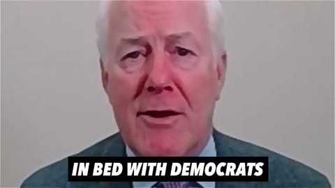 RINO JOHN CORNYN wants to be Senate Leader. He must be turfed out!