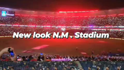 New look Narendra Modi stadium 🏟️🏟️🏟️