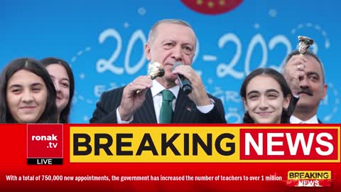 Biggest share of 2023 budget goes to education by Erdoğan in Turkey | Highlights | Ronak TV | News