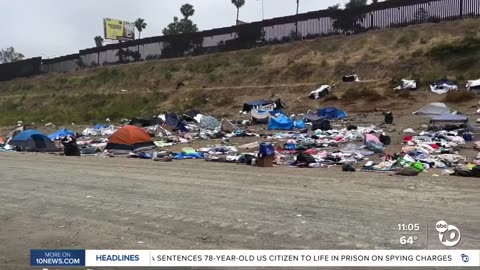 Conditions change for migrants at the US-Mexico border