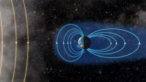 Solar Wind Approaches The Earth