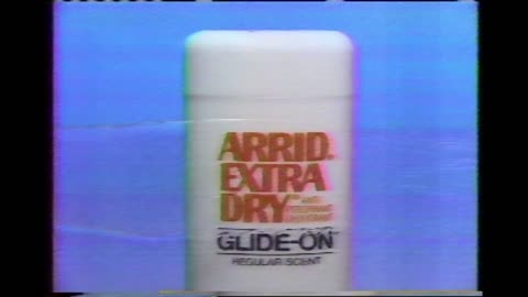 Arrid Extra Dry Deodorant Commercial (1987)