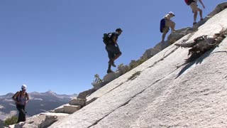 Hiking Half Dome in Yosemite National Park CA