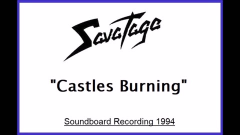 Savatage - Castles Burning (Live in Minneapolis, Minnesota 1994) Soundboard