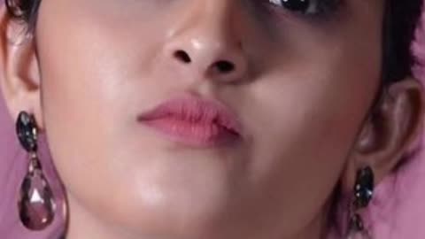 Actress Sanusha Lips CloseUp