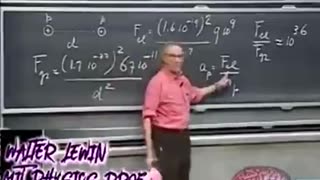 GRAVITY IS MADE UP AND UNPROVABLE NONSENSE, SO SAYS MIT PROFESSOR WALTER LEWIN