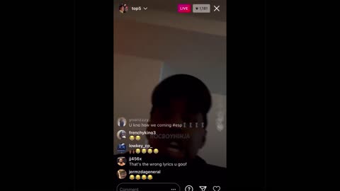 Top5 IG live too many dead opps to name disses nhs bk