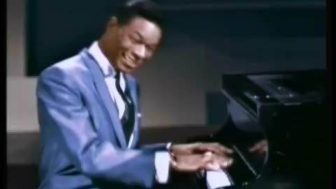 Its Only A Paper Moon.- Nat King Cole.( Live In Colour). HD