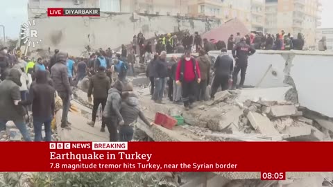 Hundreds killed and thousands injured as huge earthquake hits Turkey and Syria – BBC News
