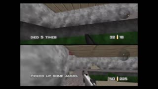 GoldenEye 007 multiplayer - Pierre vs Axdoomer - All Automatics LTK (Nov 11 2023)