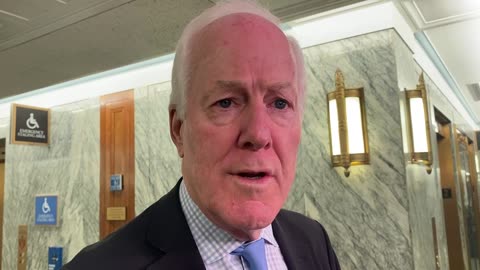 Sen. Cornyn wishes Sen. McConnell well after his fall
