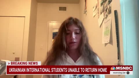 Ukrainian Student Studying In U.S. Worries For Family At Home In Kyiv