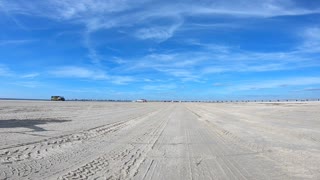 kite buggy tandem at the beach