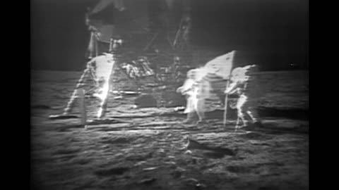 Apollo 11 moonwalk montage New Video 2023