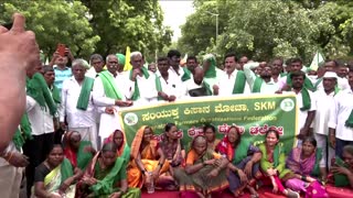 Farmers protest in Indian capital Dehli