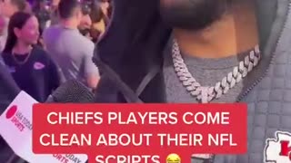 Chiefs players come clean about their NFL script