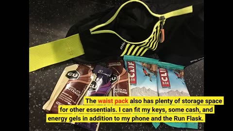Buyer Reviews: Nathan Peak Hydration Waist Pack with storage area & Run Flask 18oz – Running, H...