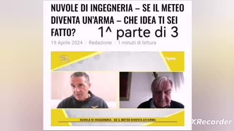 GEOINGEGNERIA - BYOBLU: Confronto tra il Prof. Franco Prodi, il M.llo AM Roberto Nuzzo e il Gen. EI Vincenzo Merola