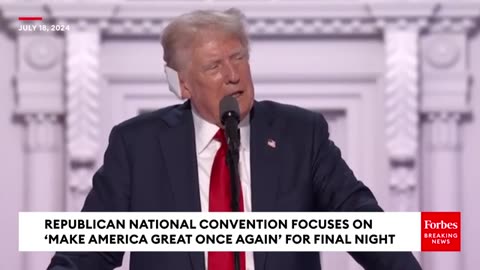 🔴 WATCH LIVE: President Donald Trump Speaks at Republican National Convention in Milwaukee (7-18-24)