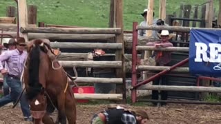 Success at Ace High Saddle Bronc School