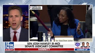 Sen. Hawley: Judge Jackson has an established record of being soft on criminals