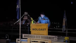 Wolgast - Steafan - Redebeitrag und Eröffnung der heutige Kundgebung 28-02-2023